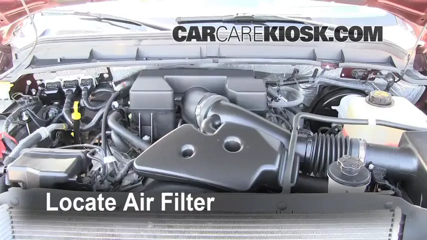 2011 Ford F-250 Super Duty XLT 6.2L V8 FlexFuel Standard Cab Pickup Filtre à air (moteur)